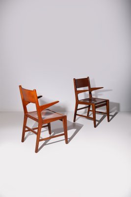 Vintage Wooden Chairs, 1950, Set of 2-RCE-2034691