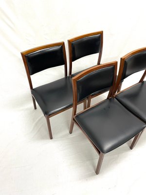 Vintage Wooden Chairs in Skai, Italy, 1960s, Set of 4-FDH-2017204