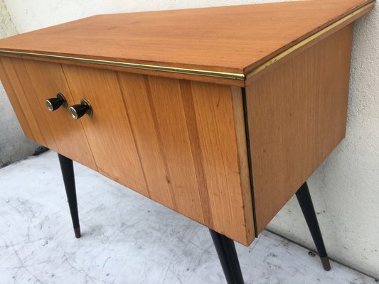 Vintage Wooden Chest of Drawers, 1970s-WQQ-1029601