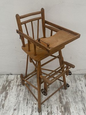 Vintage Wooden Children's Chair-DDQ-1787210