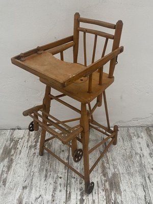 Vintage Wooden Children's Chair-DDQ-1787210