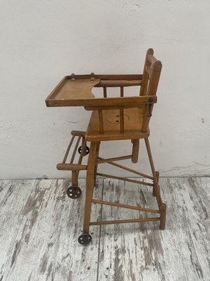 Vintage Wooden Children's Chair-DDQ-1787210