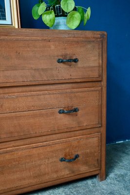 Vintage Wooden Country Chest of Drawers-AIU-1786485