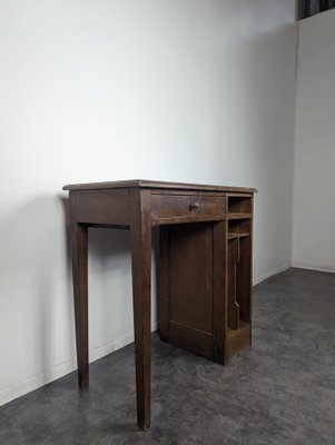 Vintage Wooden Desk-HLV-2033104