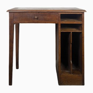 Vintage Wooden Desk-HLV-2033104