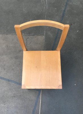 Vintage Wooden Dining Chairs from Sirch, Bitzer, Set of 4-UAH-859580