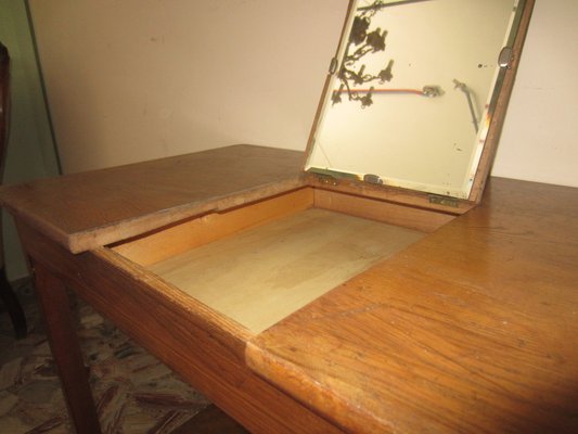 Vintage Wooden Dressing Table-CDG-1442055