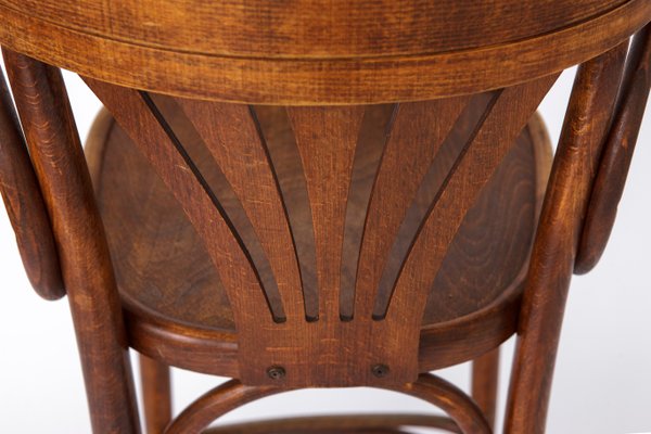 Vintage Wooden Irish Pub High Stool in Bentwood, 1960s-DOM-2018175