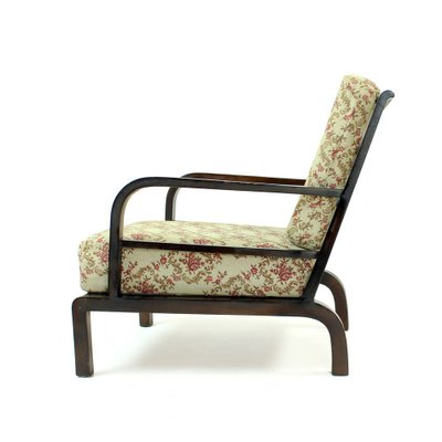 Vintage Wooden Lounge Chair, 1950s-UL-764541