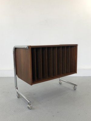 Vintage Wooden Mobile Cabinet, 1970s-JWH-1704741