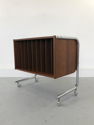 Vintage Wooden Mobile Cabinet, 1970s-JWH-1704741