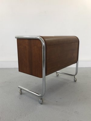 Vintage Wooden Mobile Cabinet, 1970s-JWH-1704741