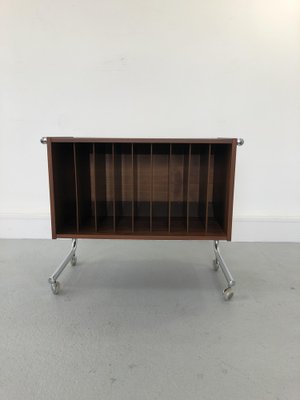 Vintage Wooden Mobile Cabinet, 1970s-JWH-1704741