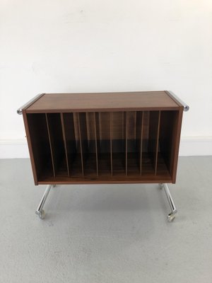 Vintage Wooden Mobile Cabinet, 1970s-JWH-1704741