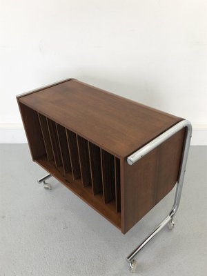 Vintage Wooden Mobile Cabinet, 1970s-JWH-1704741