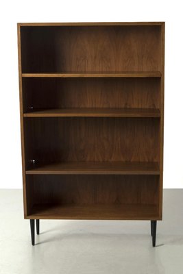 Vintage Wooden Open Bookcase-OKG-1719786