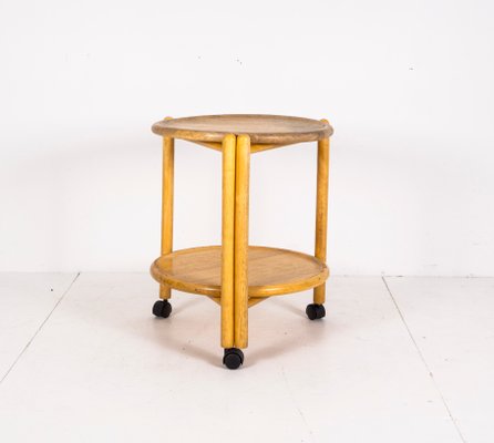 Vintage Wooden Serving Trolley-VLO-851904