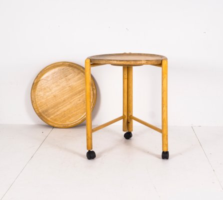 Vintage Wooden Serving Trolley-VLO-851904