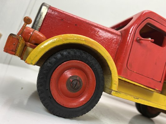 Vintage Wooden Toy Truck attributed Bigge, Germany, 1950s-WZZ-1727097