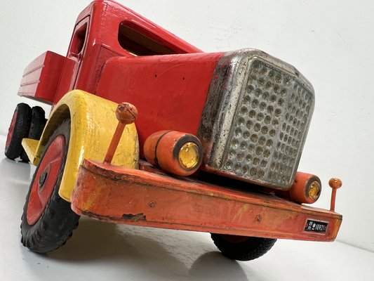 Vintage Wooden Toy Truck attributed Bigge, Germany, 1950s-WZZ-1727097