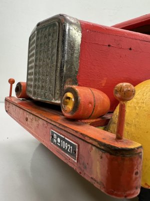 Vintage Wooden Toy Truck attributed Bigge, Germany, 1950s-WZZ-1727097