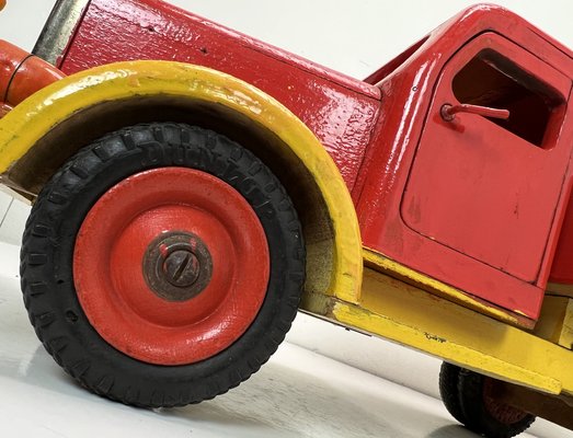 Vintage Wooden Toy Truck attributed Bigge, Germany, 1950s-WZZ-1727097