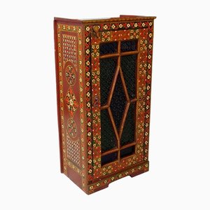 Vintage Wooden Wedding Cabinet, Rajestan Pakistan, 1940s-UZN-1397186