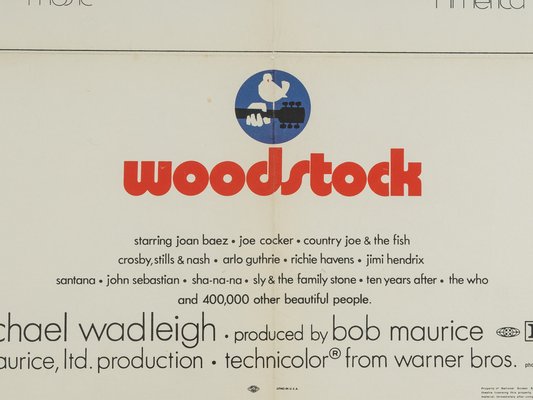 Vintage Woodstock Film Poster, 1960s-GPP-1185164