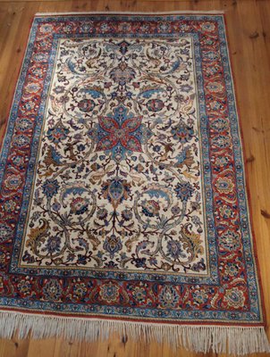 Vintage Wool and Silk Rug-LCV-1363973