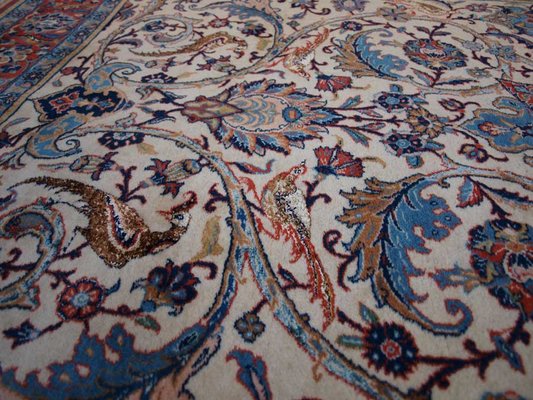 Vintage Wool and Silk Rug-LCV-1363973