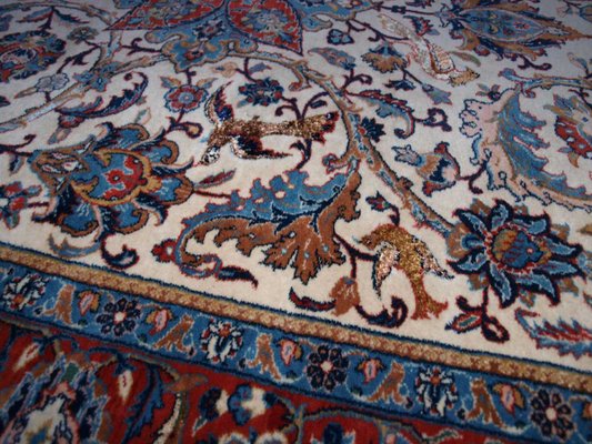 Vintage Wool and Silk Rug-LCV-1363973