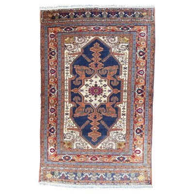 Vintage Wool Azerbaijan Rug, 1990s-YMM-1061664