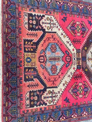 Vintage Wool Azerbwan Rug, 1960s-YMM-1062205