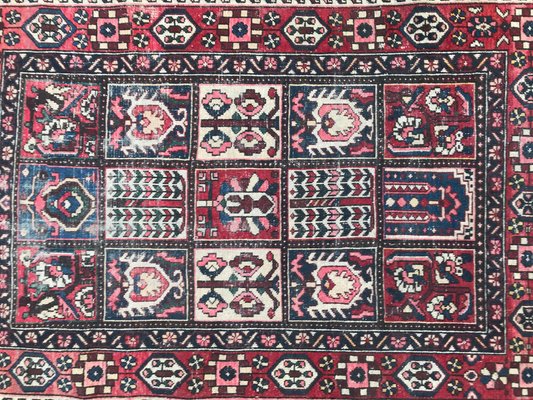 Vintage Wool Bakhtiar Rug, 1960s-YMM-1061809