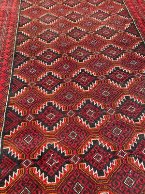 Vintage Wool Baluch Rug, 1950s-YMM-1062197