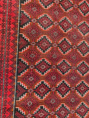 Vintage Wool Baluch Rug, 1950s-YMM-1062197