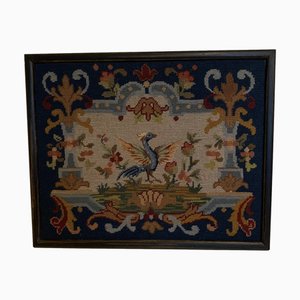 Vintage Wool Framed Tapestry-VBM-811706