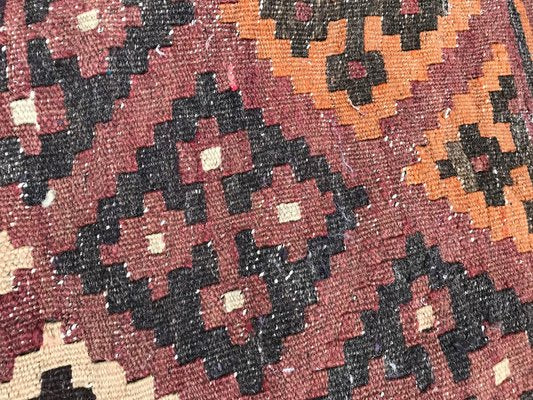 Vintage Wool Ghashghaei Kilim, 1950s-YMM-1062095