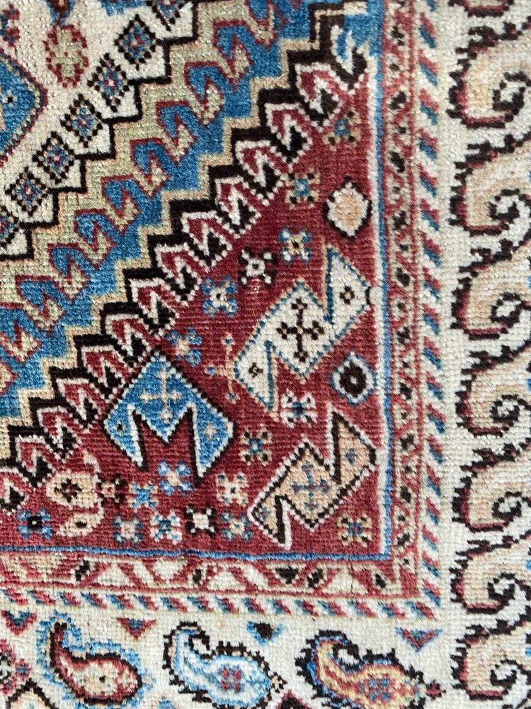 Vintage Wool Ghashghaei Rug, 1930s