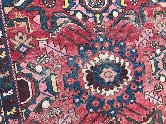 Vintage Wool Hamadan Rug, 1950s-YMM-1061960