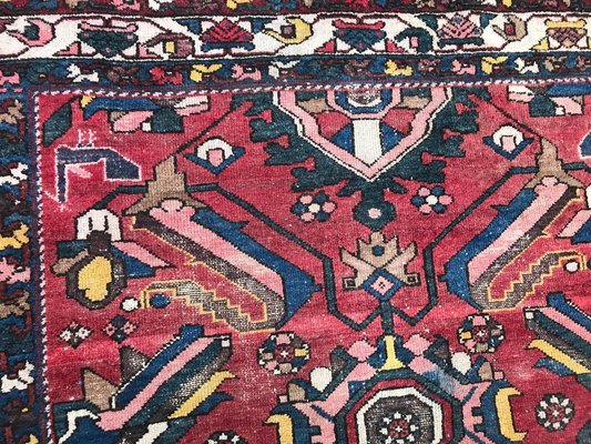 Vintage Wool Hamadan Rug, 1950s-YMM-1061960