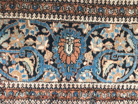 Vintage Wool Kashan Rug-YMM-1061861