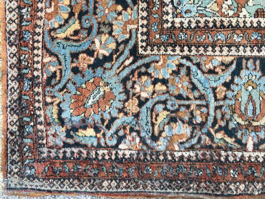 Vintage Wool Kashan Rug-YMM-1061861