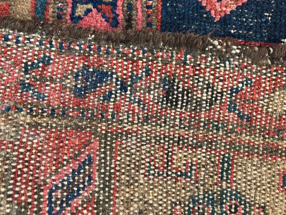 Vintage Wool Kurdish Rug