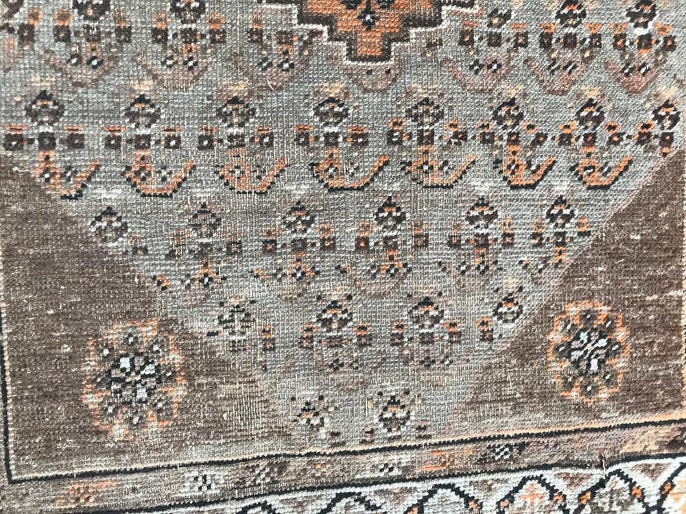 Vintage Wool Kurdish Rug