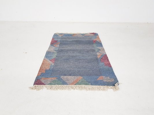 Vintage Wool Rug, India-ZO-1158269