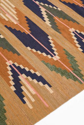 Vintage Wool Swedish Rug-SC-1076403