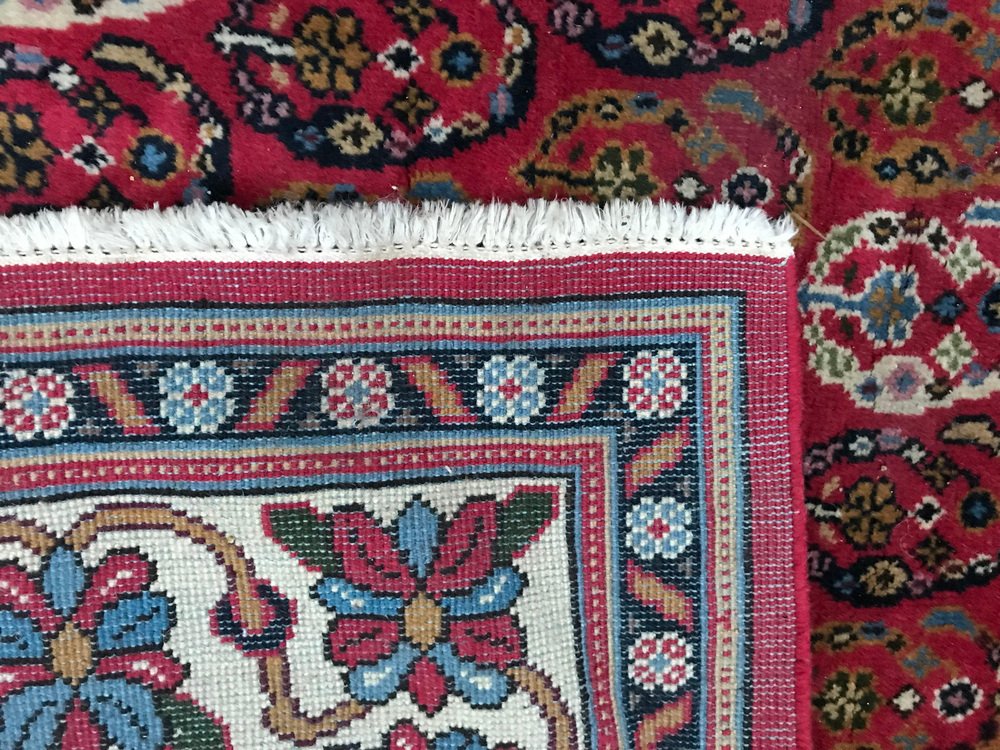 Vintage Wool Transylvanian Rug, 1960s-YMM-1062234