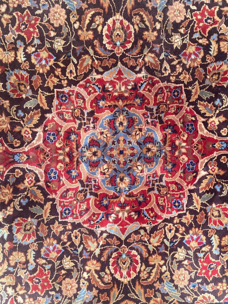 Vintage Wool Transylvanian Rug, 1960s-YMM-1062234