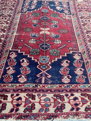 Vintage Wool Turkish Rug, 1940s-YMM-1061688